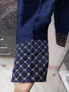 New Plazo Pant in neavy  blue Colour (without tag)