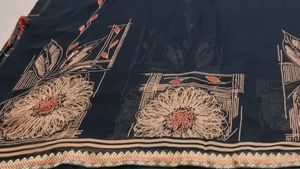 Elegant Floral Design Saree