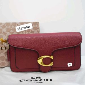 Coach Maroon tabby 26