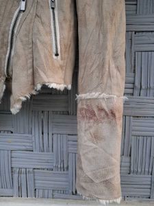 women suede furry Jacket