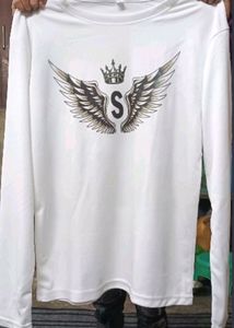 🖤🤍Black Wing S- King Man Printed Tshirt 👚 🤍🖤