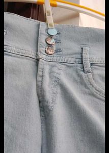Light Blue Distressed Jeans