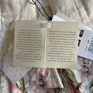 Vintage Luxe Pleated Floral Skirt