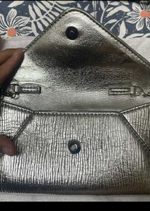 Zara Silver Sling Bag