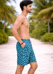 Men Floral Swim Shorts – Premium Quality – All Siz