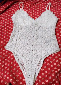White Lace  H&amp;MBodysuit