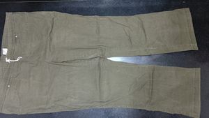 Olive Green Wide Jeggings