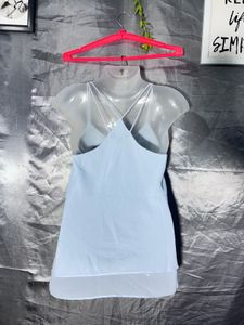 Light Blue Spaghetti Strap Top