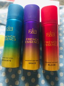 French Essence Deodorant Body Spray Set