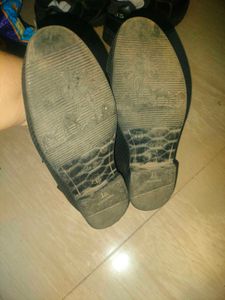 Stylish Black Loafers for kids 11 number