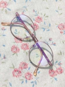 Pink Round Blue Light Protection Glasses 👓💗