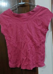Pink D&amp;G Logo T-Shirt