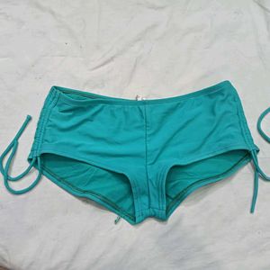 Teal Ruched ❤️‍🔥Side Bikini Bottom