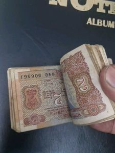 Rare 2 Rupee Indian Banknote
