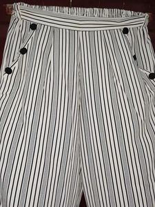 Striped Wide Leg Pants