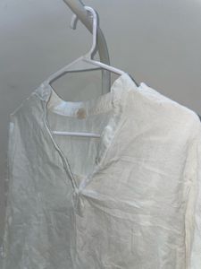 White Long Sleeve Top