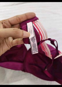 Victoria secret Maroon Padded Bra