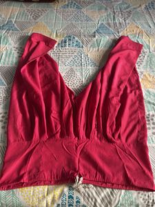 Vibrant Pink Ethnic Blouse