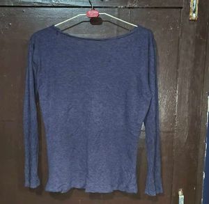 Cozy Blue Long Sleeve T-Shirt