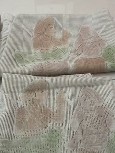 4 Single peices- Decorative Lace Net sofa covers