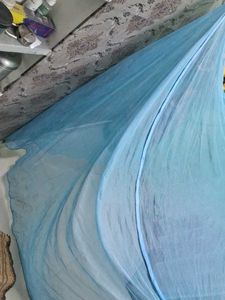 Blue Mosquito Net for Bed