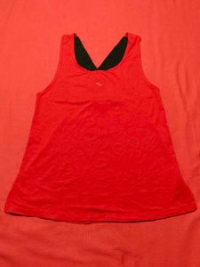 Red Everlast Crossback Sports Tank Top