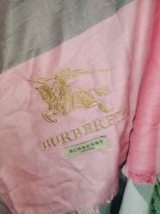 Aunthetic Burberry Scarf - Pink Checkered