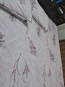 pure cotton Floral Printed Bedsheet Set