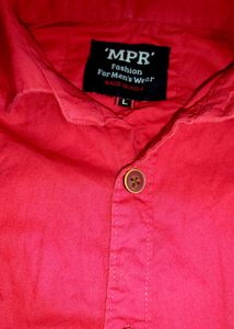 Men's Red Casual Shirt like new
