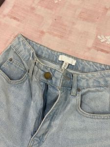 Light Wash Wide Leg Jeans