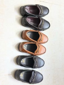kids partywear loafers/ set of 3