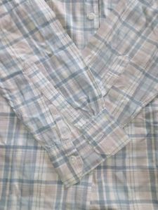 Plaid Button-Down Shirt