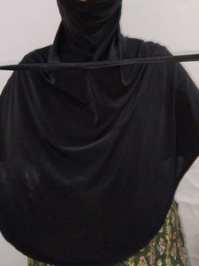 Modest Black Hijab