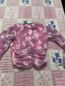 Chic Tie-Dye Long Sleeve Top