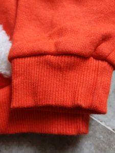 Cute Orange Kids Hoodie