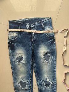 Light Blue Bell Bottom Pants