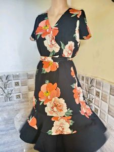 🔥Buy 1, Get 2 Free🔥Chic Floral Midi Wrap Dress