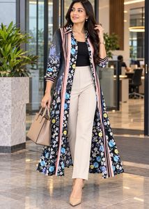 Bohemian Floral Print Maxi Dress