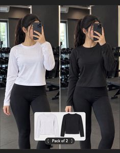 Pack of 2 Long Sleeve Tops