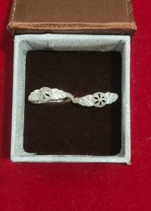 Elegant Silver Lotus Toe Rings
