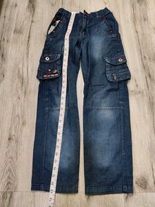Sc8701 Sabrin Cargo Jeans Waist 24-26