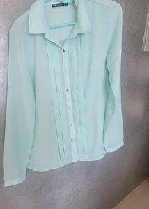 Bottle Green Shirt