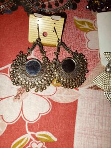Boho Jhumka Earrings Set