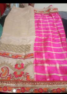 BEAUTIFUL RED ND PINK BLOUSE