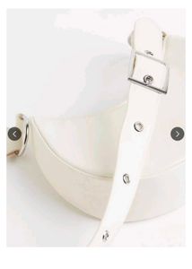 h&amp;m white sling bag
