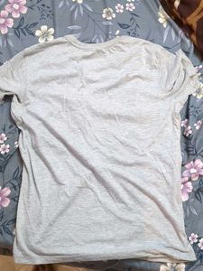 Pantaloons tshirt grey M Slim fit