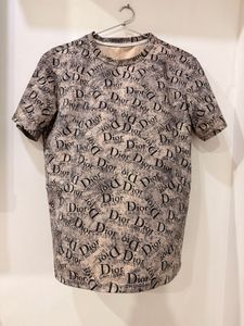dior Designer Print T-Shirt