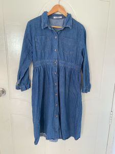 Denim Shirt Dress