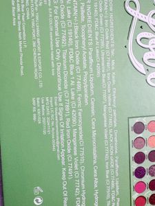 eyeshadow pallet