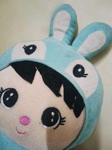 Cute Blue Bunny Plush Toy
